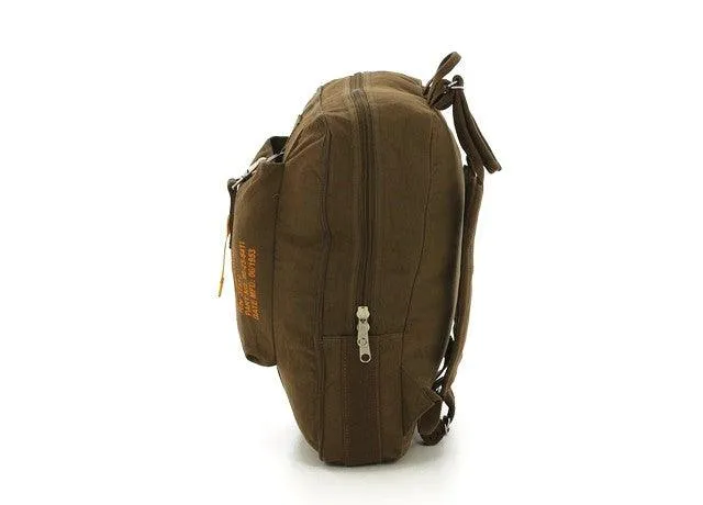 Vintage Canvas Flight Bag