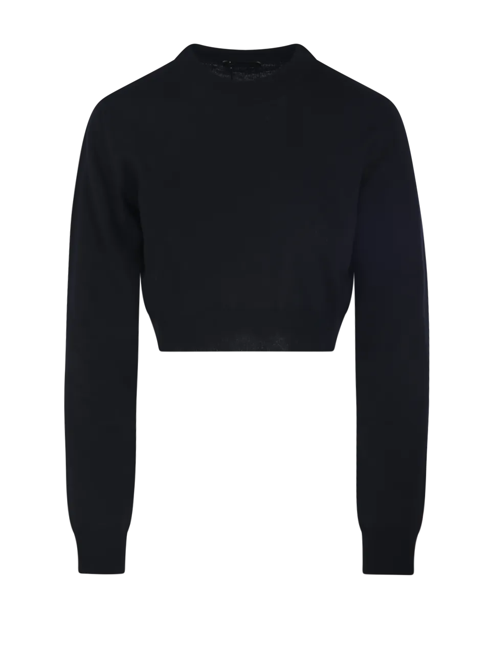 WOMAN ROBERTO COLLINA BLACK WOOL SWEATER