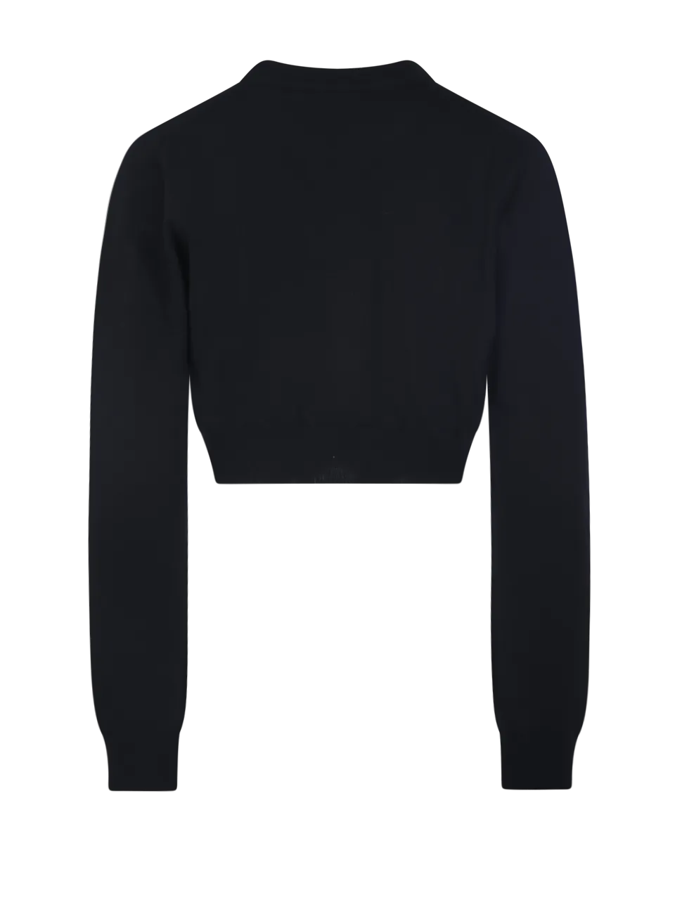 WOMAN ROBERTO COLLINA BLACK WOOL SWEATER