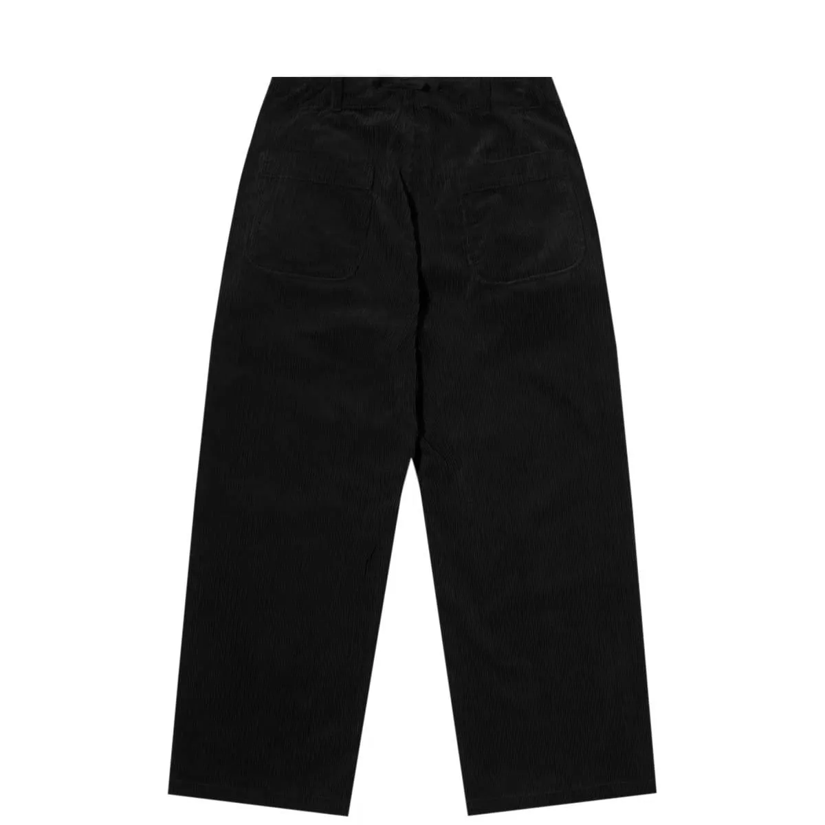 WOMEN'S SAILOR PANT Black Hi-Lo Corduroy