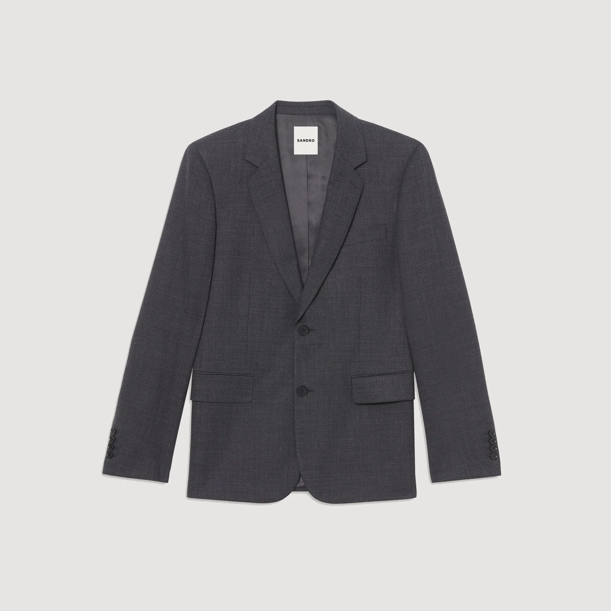 Wool suit jacket