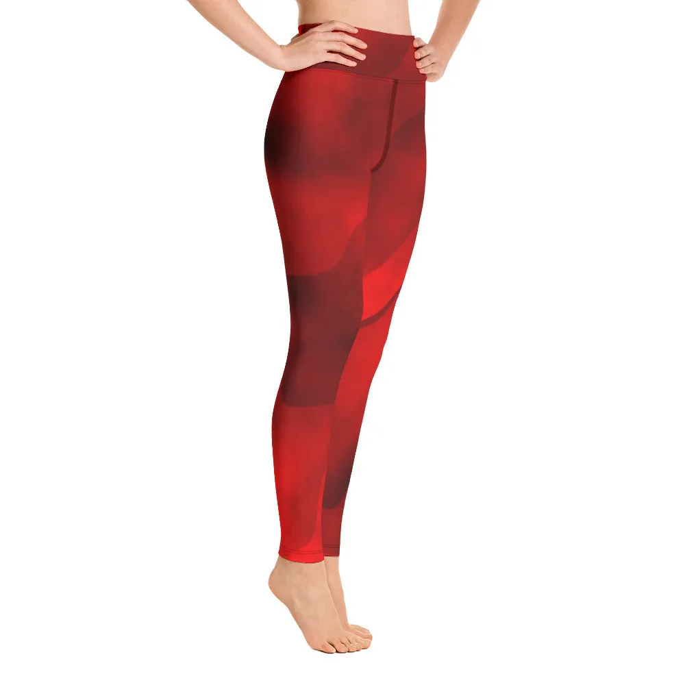 Yoga Leggings True Red