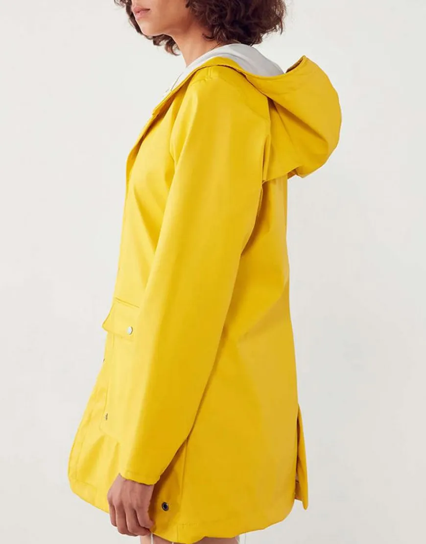 Zoey's Extraordinary Playlist Rain Coat | Yellow Rain Coat | TV-Series Coat